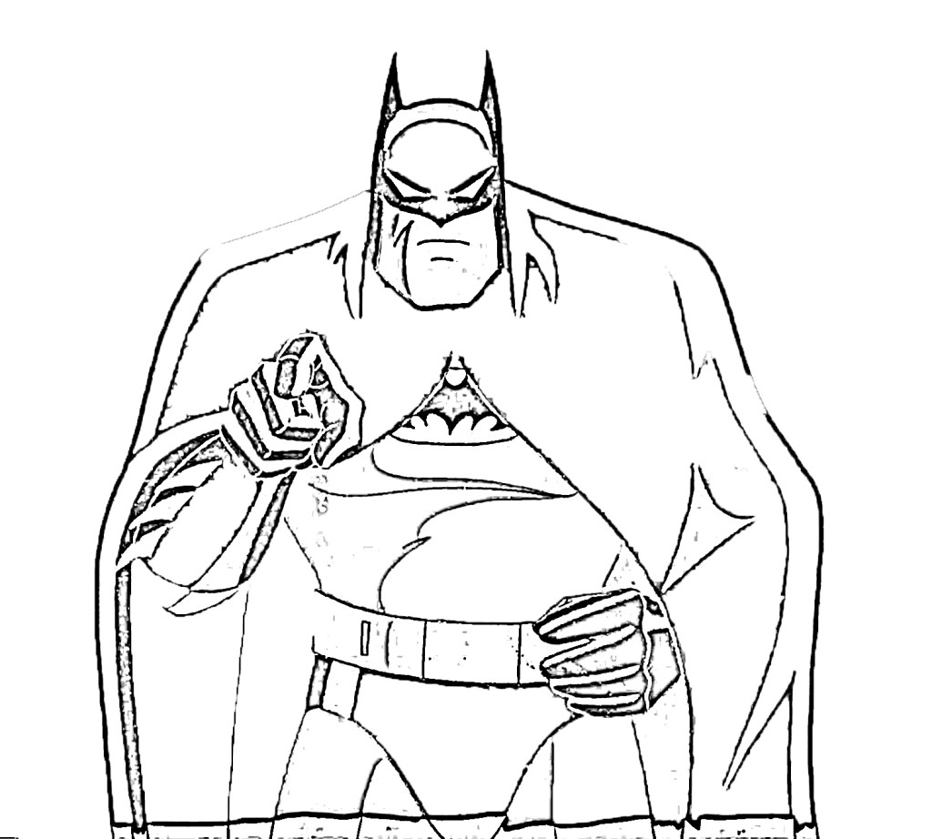 Free Printable Batman Coloring Pages For Kids