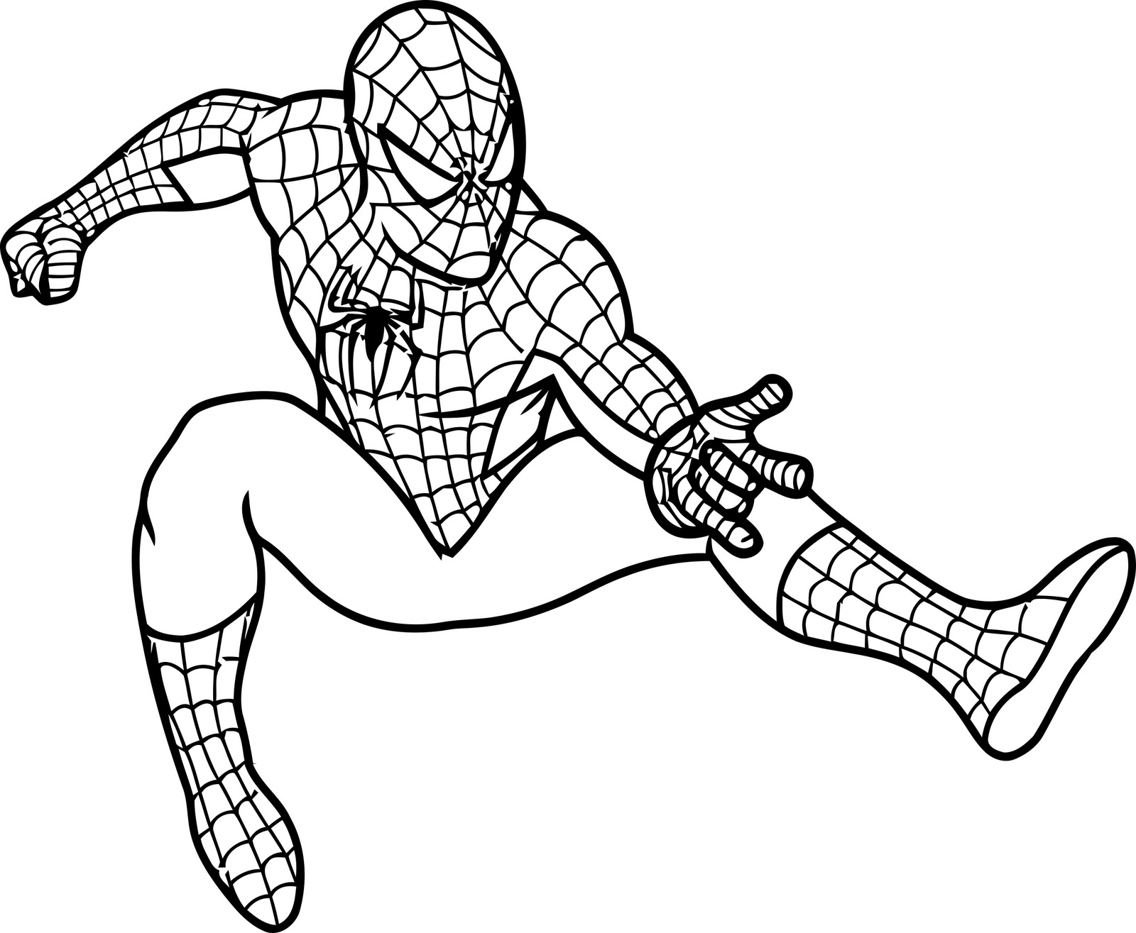 Free Printable Spiderman Coloring Pages For Kids