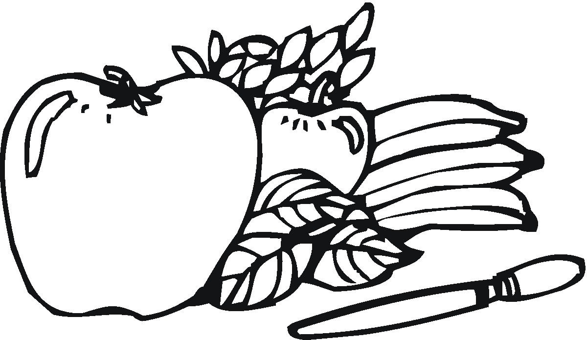 Free Printable Apple Coloring Pages For Kids