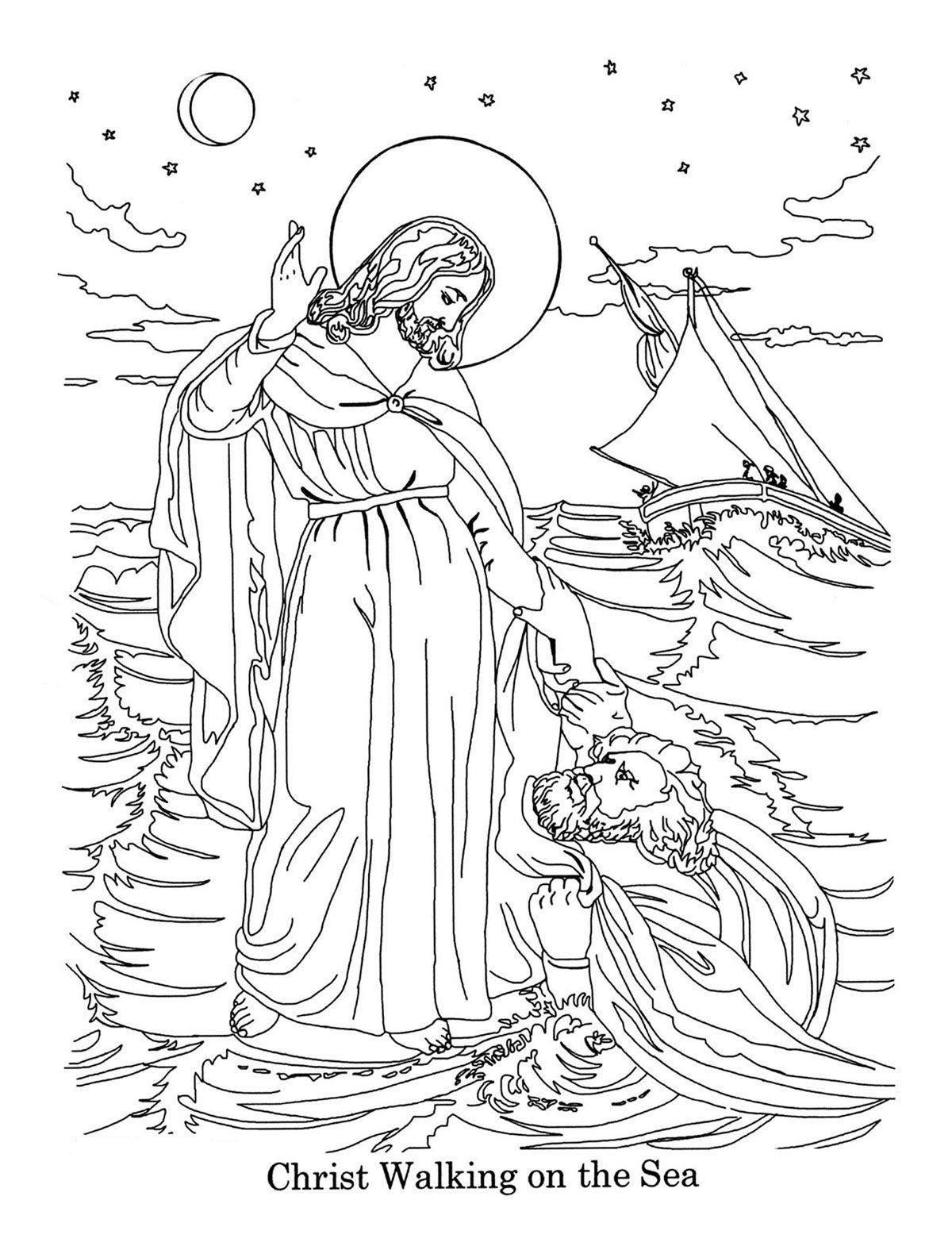 picture of a bible coloring page
