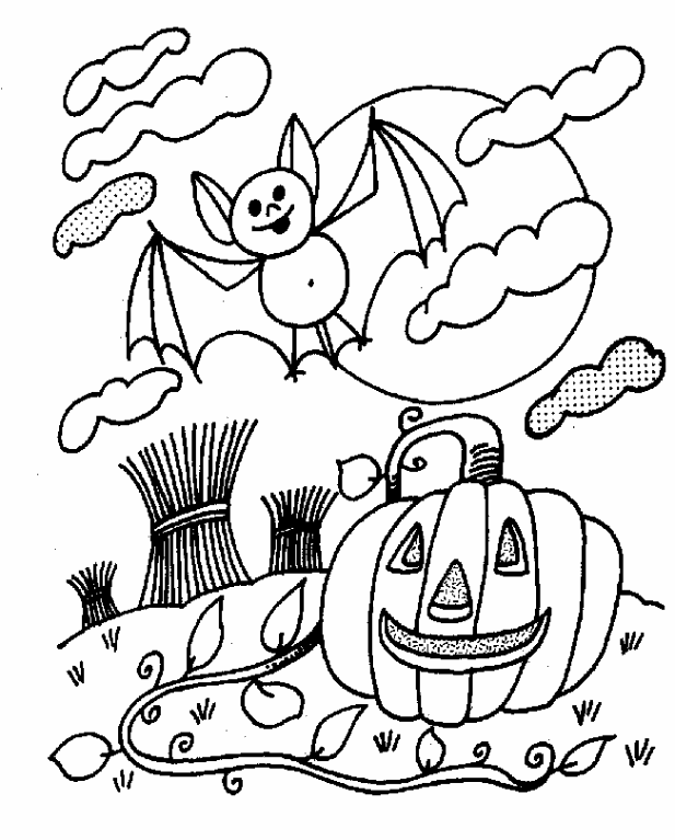 Free Printable Halloween Coloring Pages For Kids