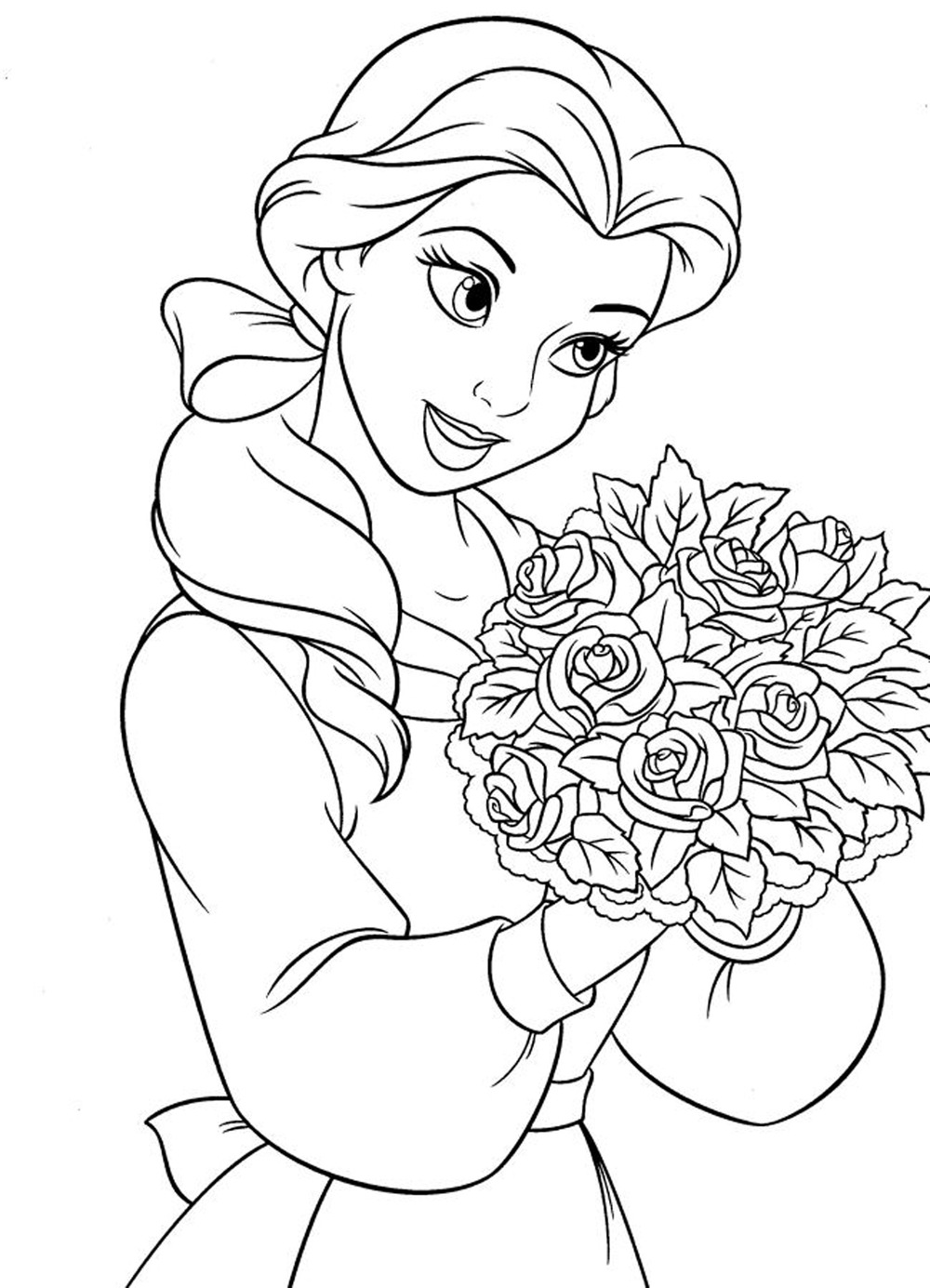free-coloring-pages-of-disney-prinzessinnen