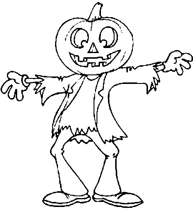 Free Coloring Pages Of Halloween