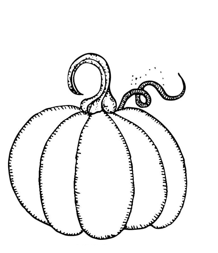 Free Printable Pumpkin Coloring Pages For Kids