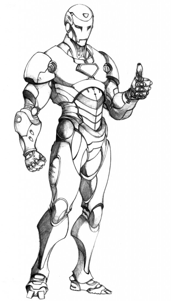 Free Printable Iron Man Coloring Pages For Kids Best