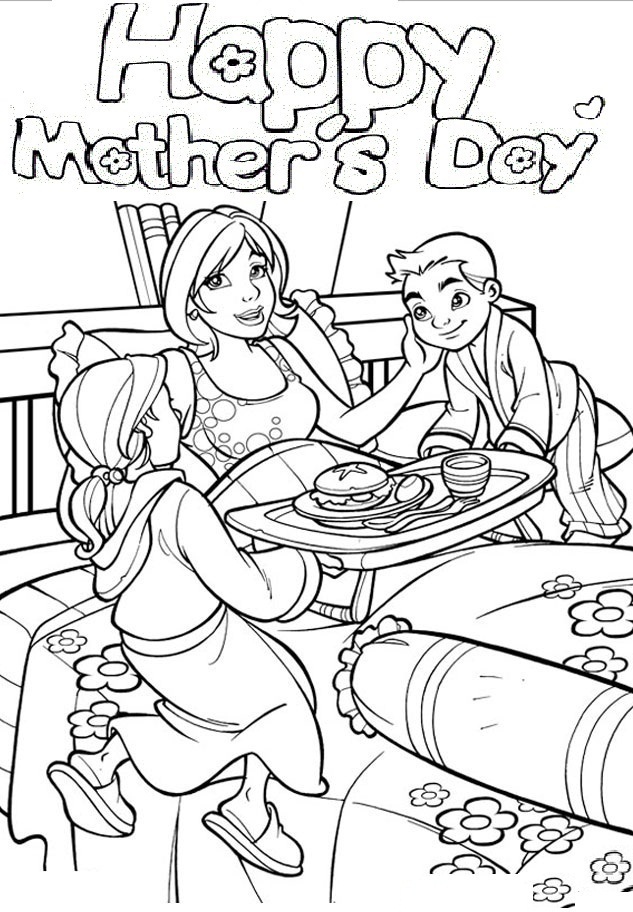 Free Printable Mothers Day Coloring Pages For Kids