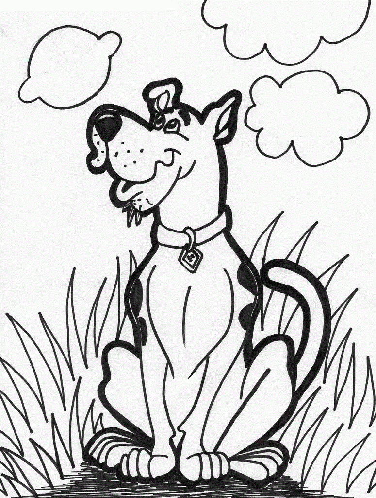 Free Printable Scooby Doo Coloring Pages For Kids