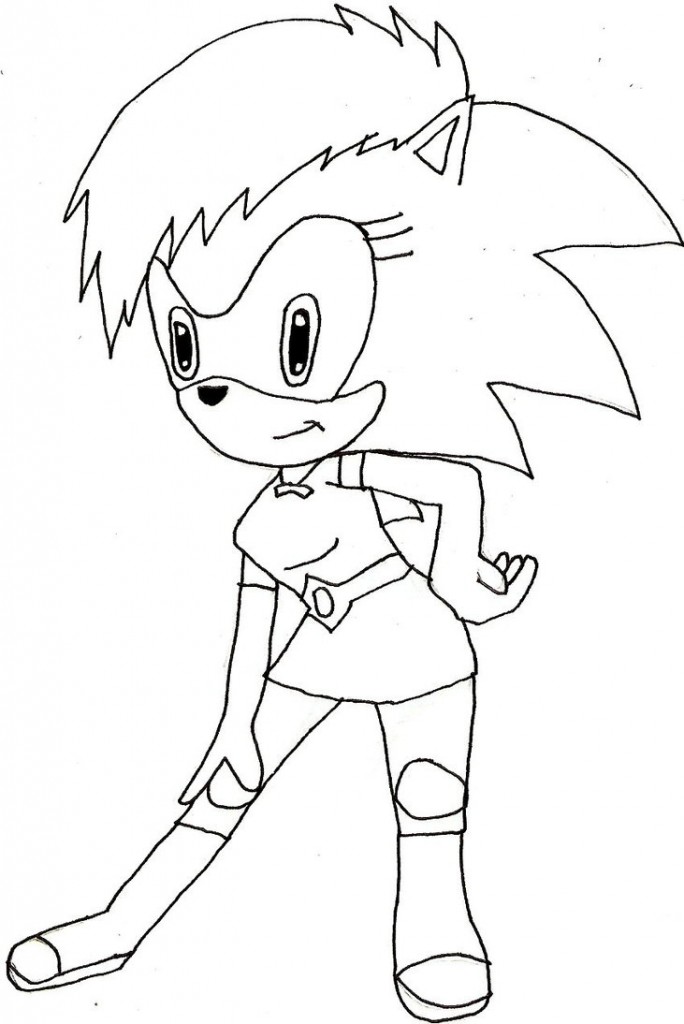 Free Printable Sonic The Hedgehog Coloring Pages For Kids