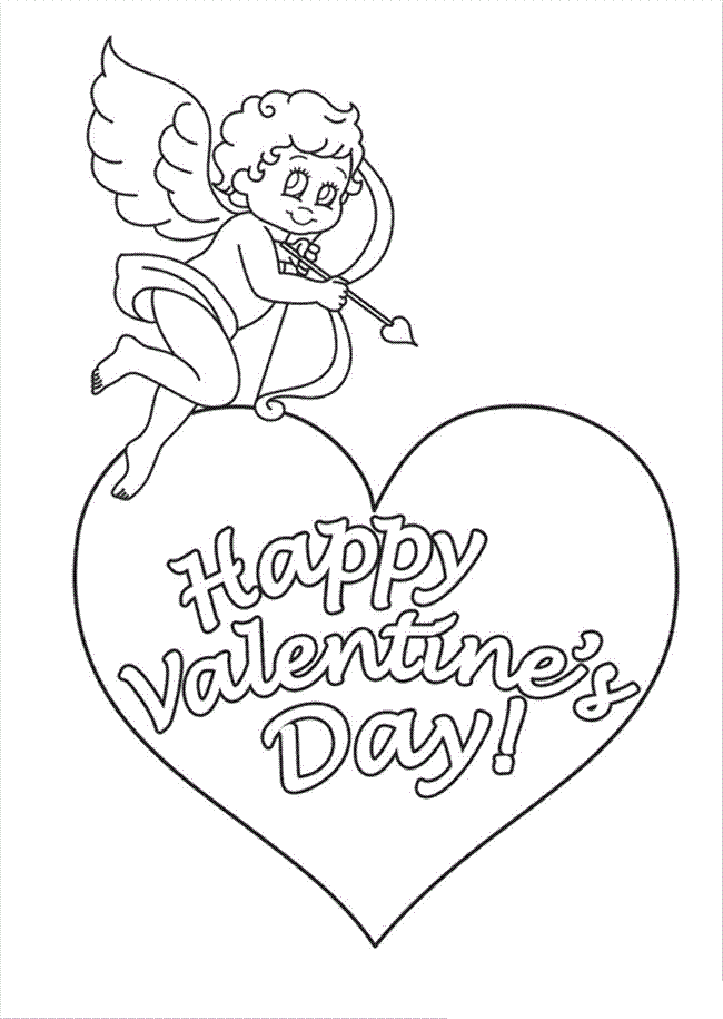 Free Printable Valentine Coloring Pages For Kids