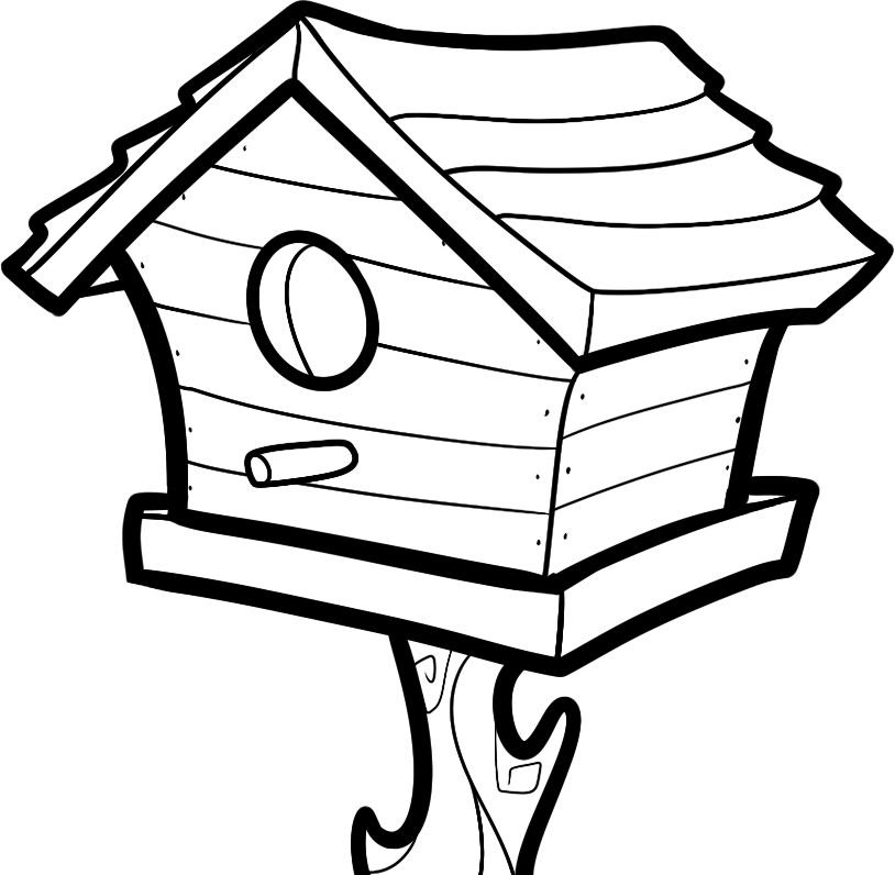 Free Printable House Coloring Pages For Kids