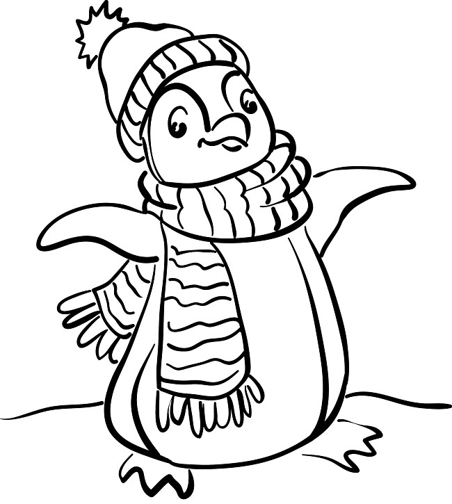 Free Printable Penguin Coloring Pages For Kids