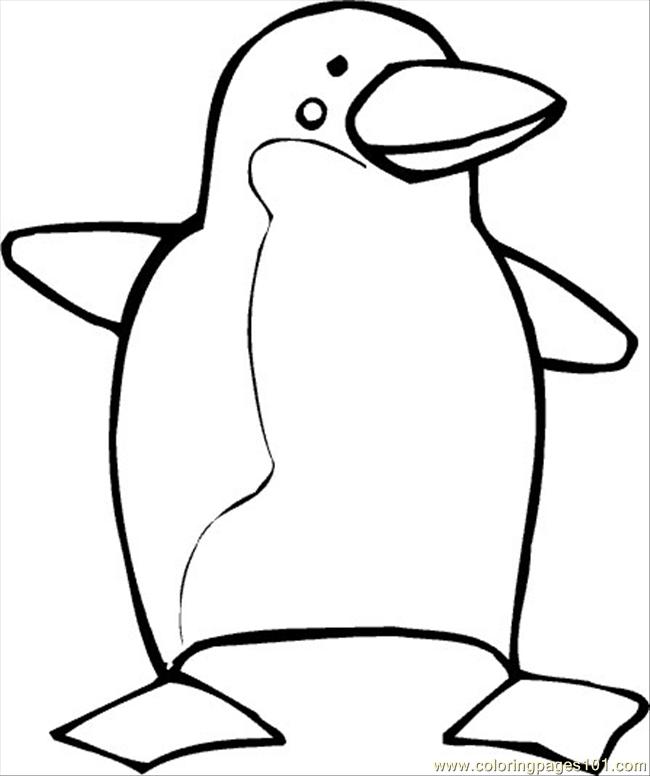 Free Printable Penguin Coloring Pages For Kids