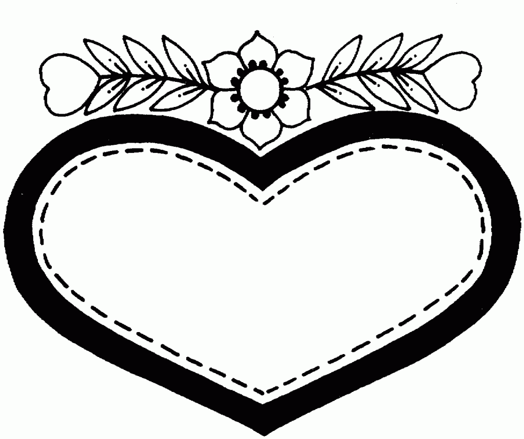  Free Printable Heart Coloring Pages For Kids