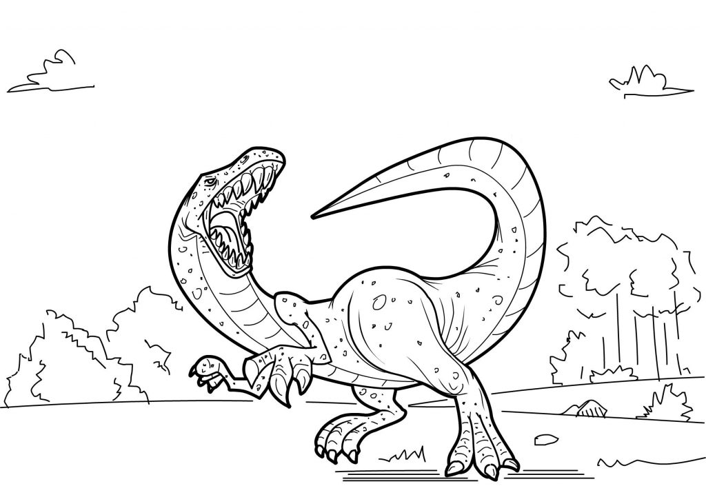 Free Printable Dinosaur Coloring Pages For Kids