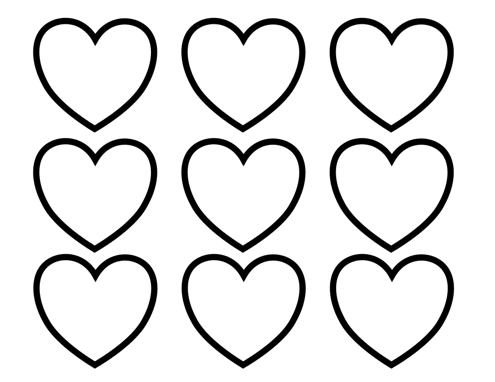 Gallery For &Gt; Heart Printable Coloring Pages