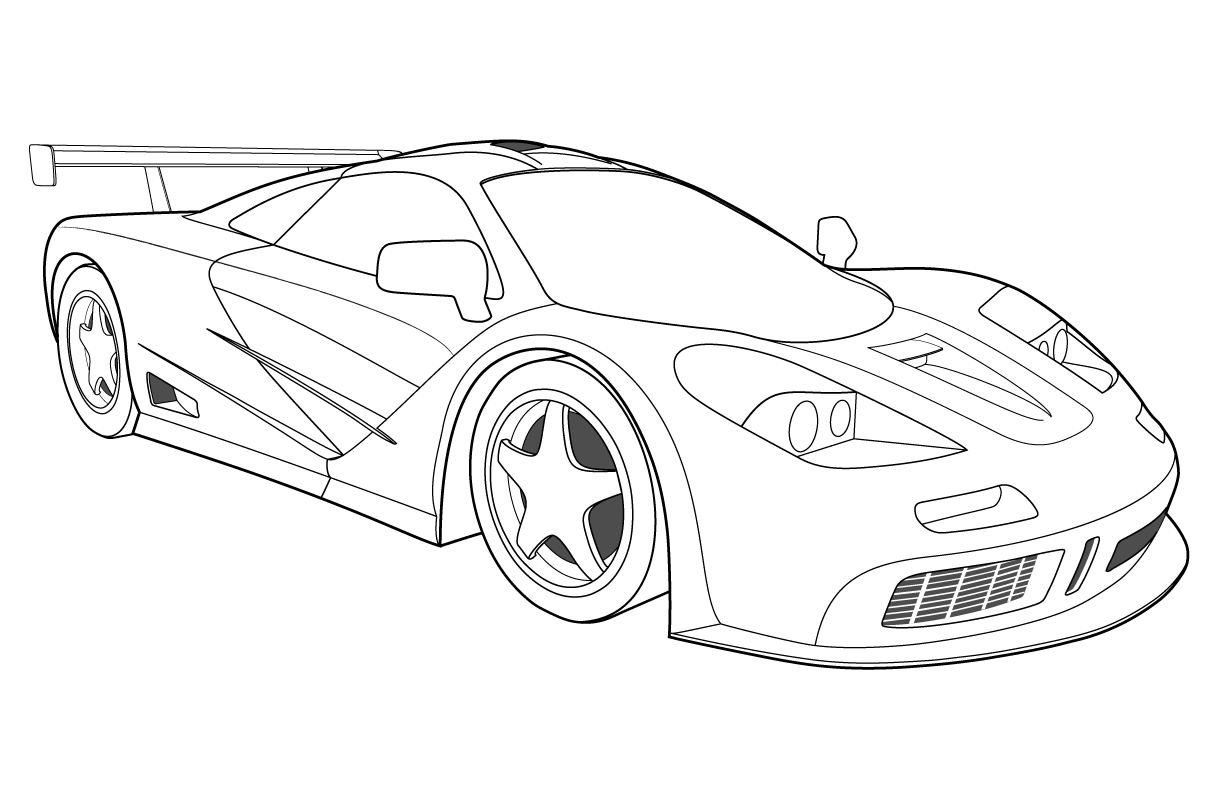 Free Printable Bugatti Coloring Pages For Kids