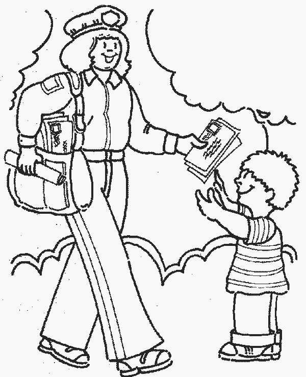 Free Printable Community Helper Coloring Pages For Kids