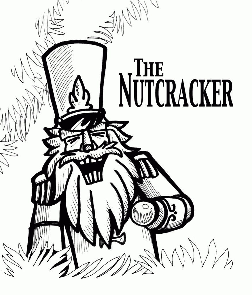 Free Printable Nutcracker Coloring Pages For Kids