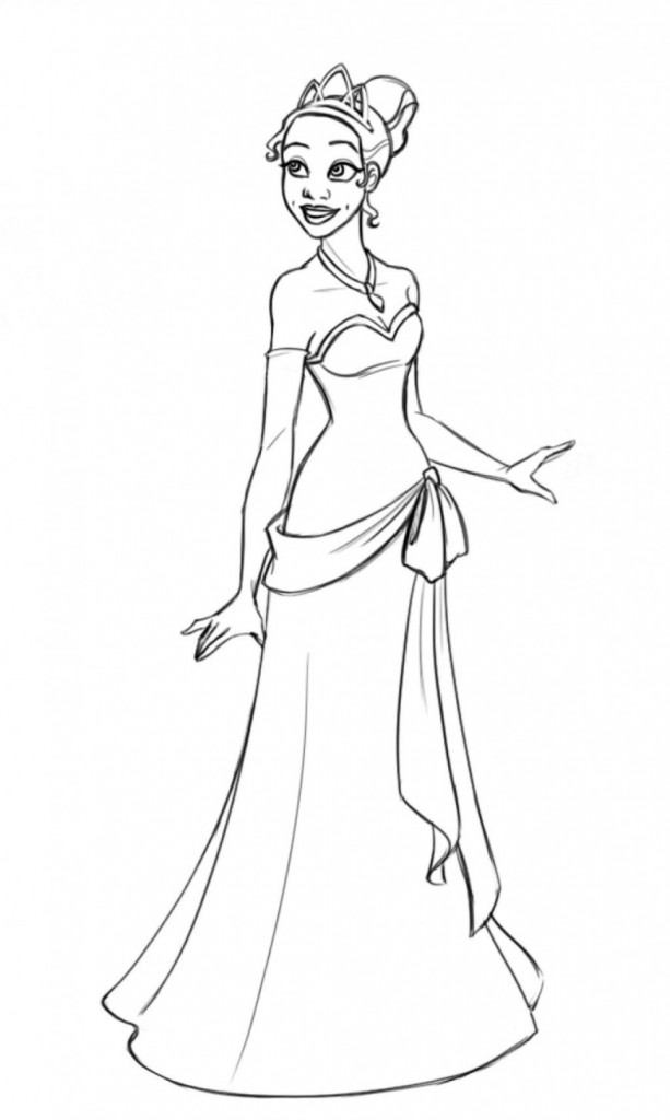 princess coloring pages