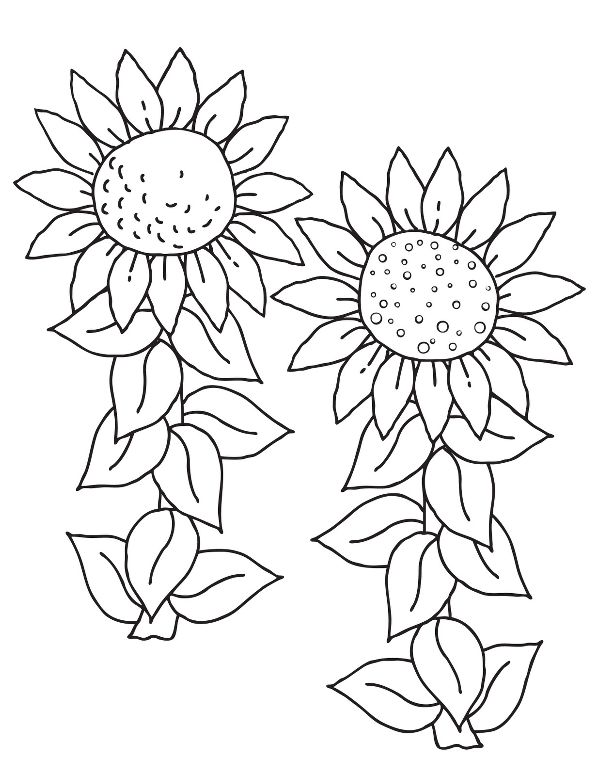 sunflower coloring pages with name coloring pages
