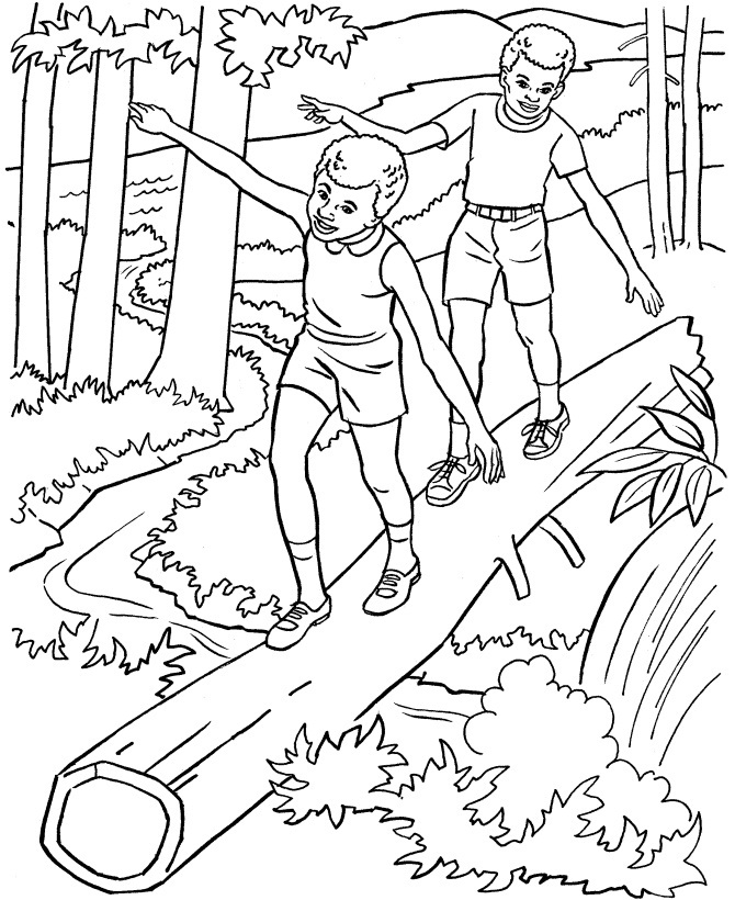 Free Printable Nature Coloring Pages For Kids Best