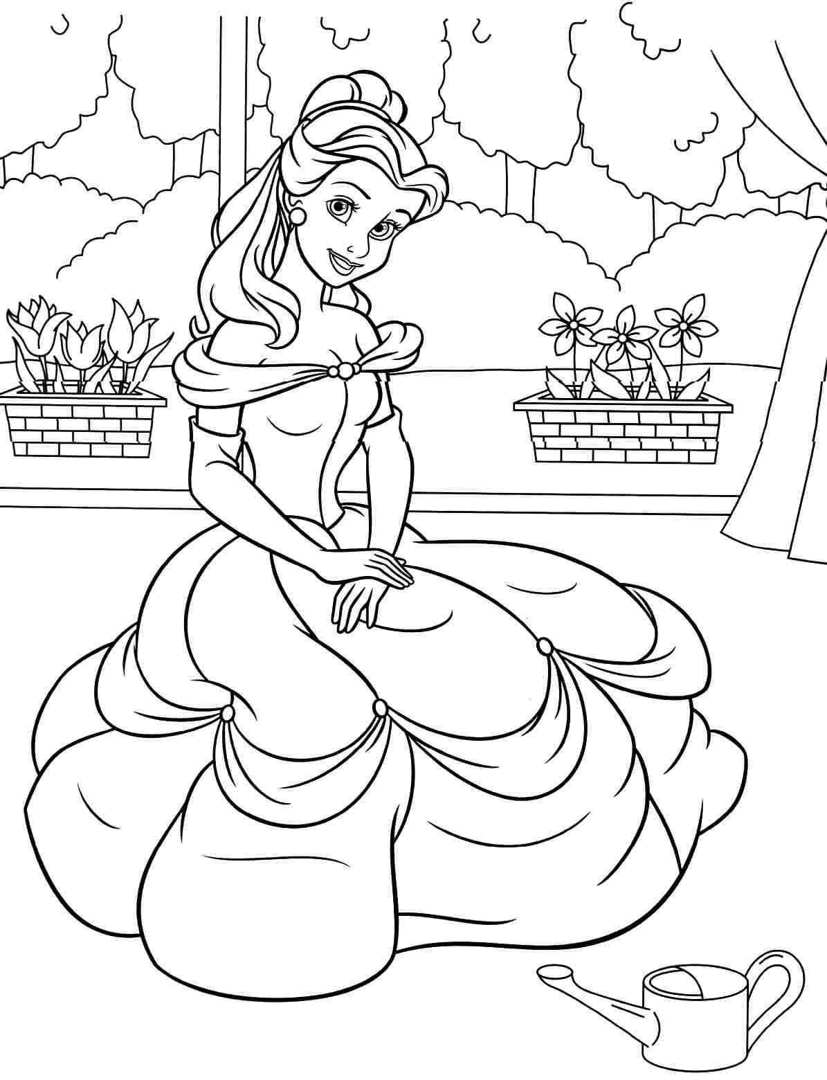 Printable Coloring Pages Free Disney