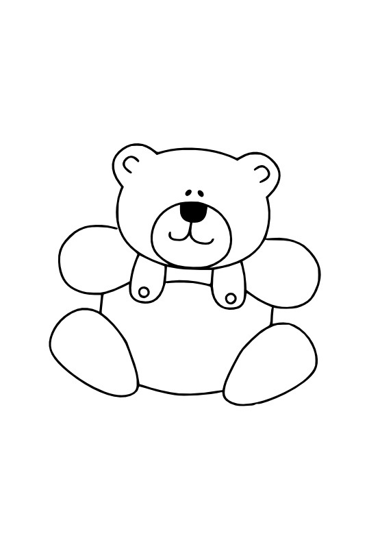 teddy bear white colour