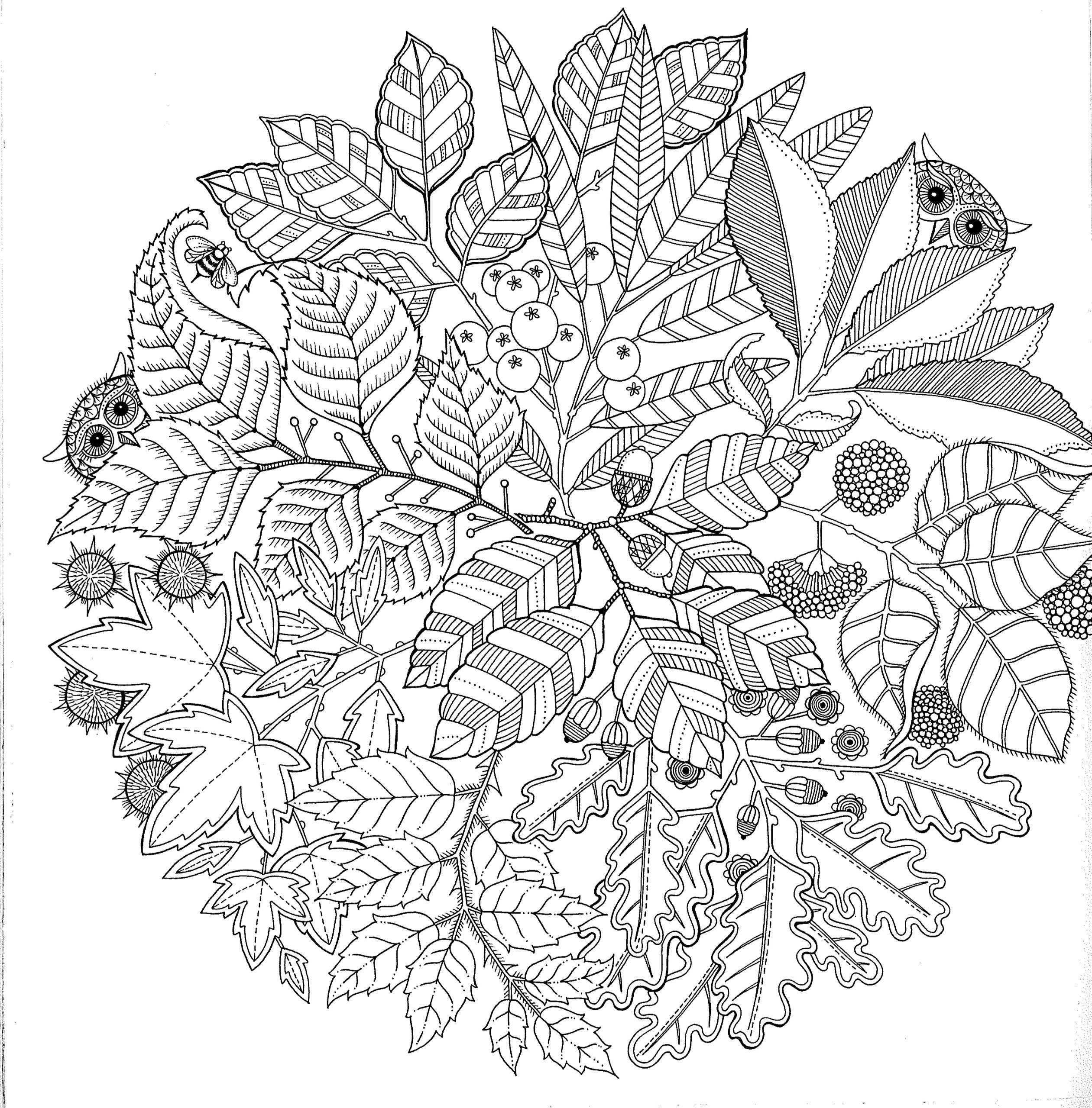 Free Printable Abstract Coloring Pages for Adults | Coloring Pages