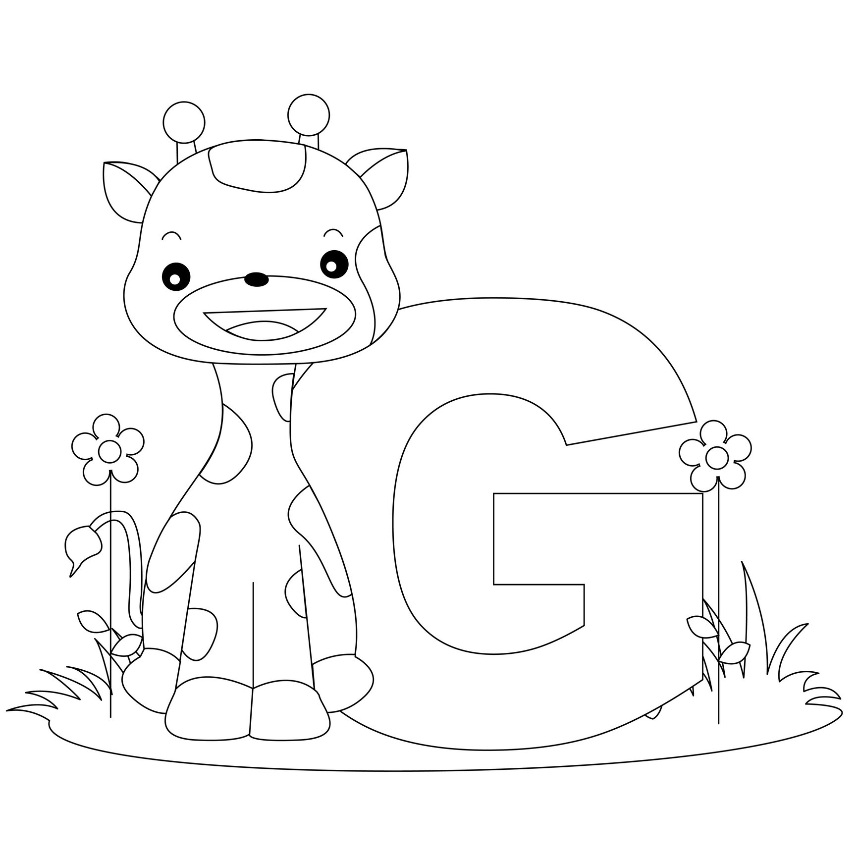 Free Alphabet Coloring Pages Printable