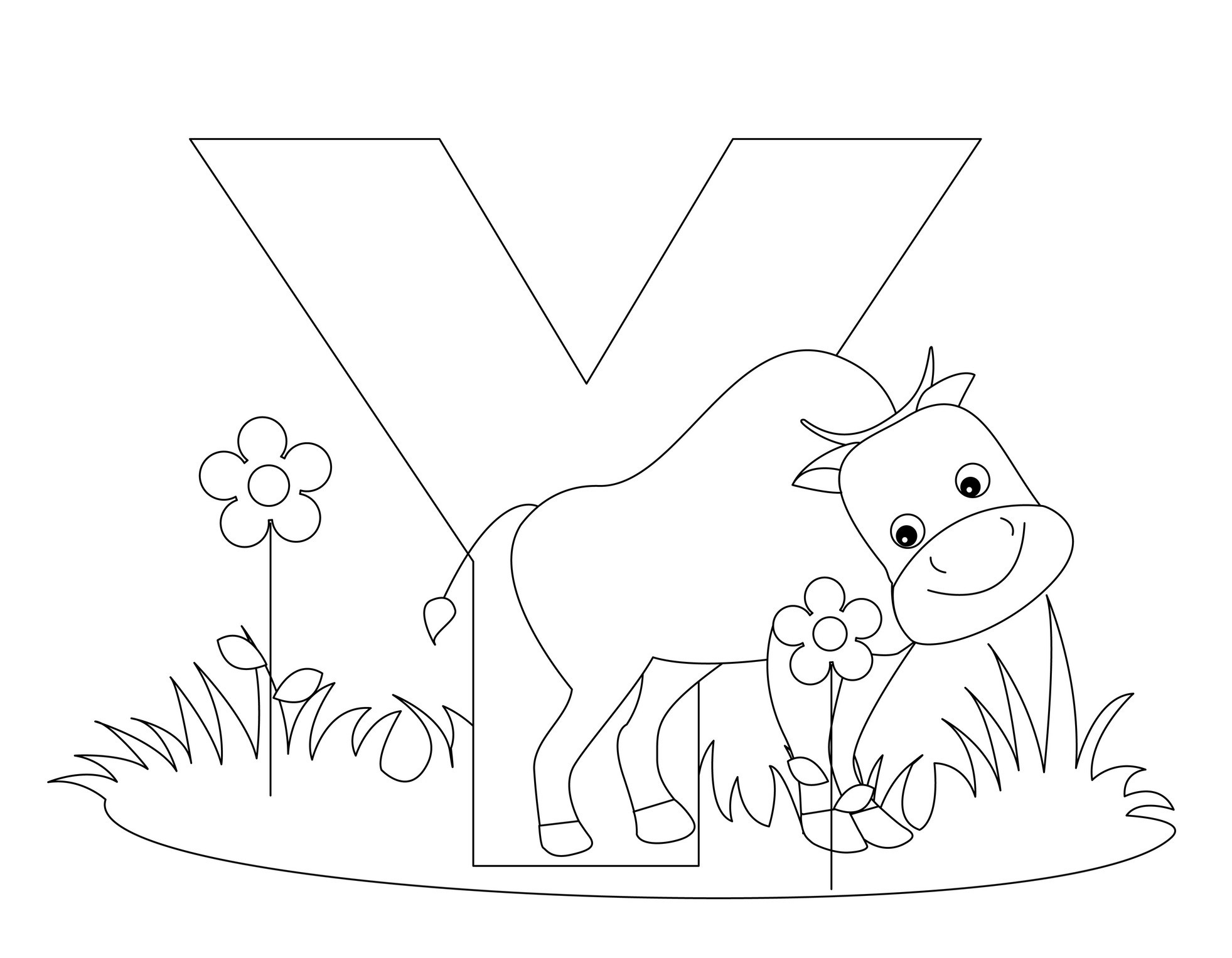 Animal Alphabet J Coloring Pages Printable