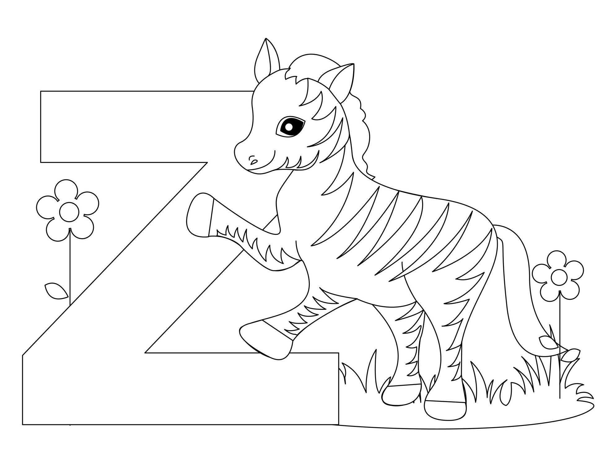 Free Printable Alphabet Coloring Pages for Kids - Best ...