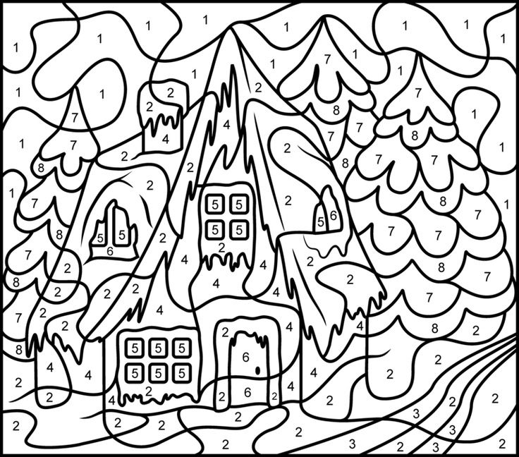 Free Printable Color By Number Coloring Pages Best Coloring Pages For 