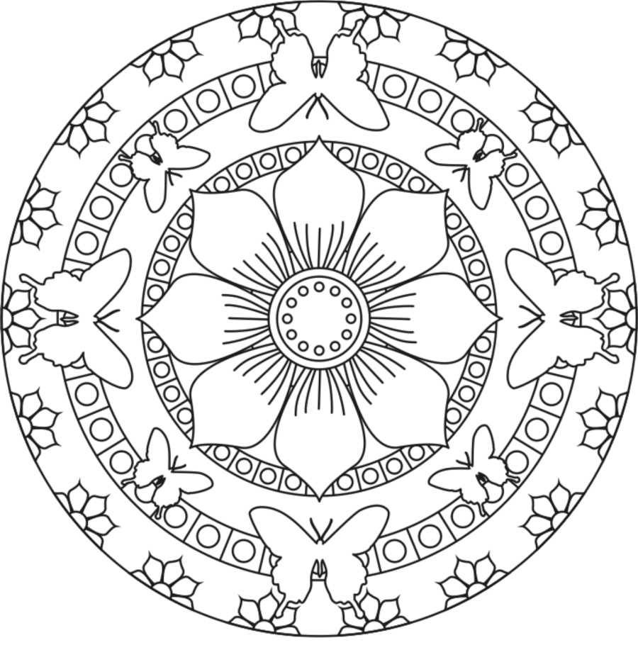 Free Printable Mandalas For Kids Best Coloring Pages For Kids