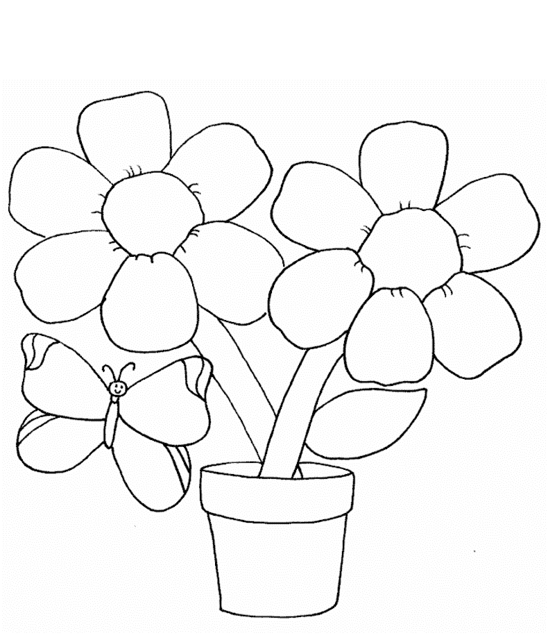 Free Printable Flower Coloring Pages For Preschoolers Free Printable 