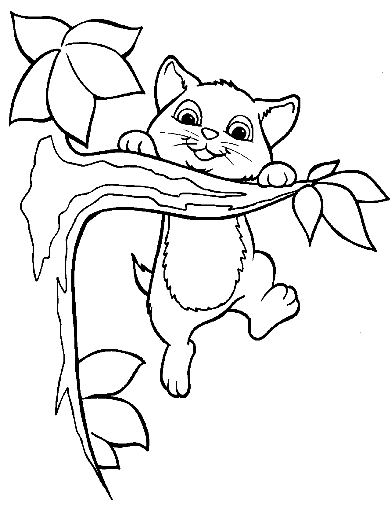 Free Printable Kitten Coloring Pages For Kids Best Coloring Pages For Kids