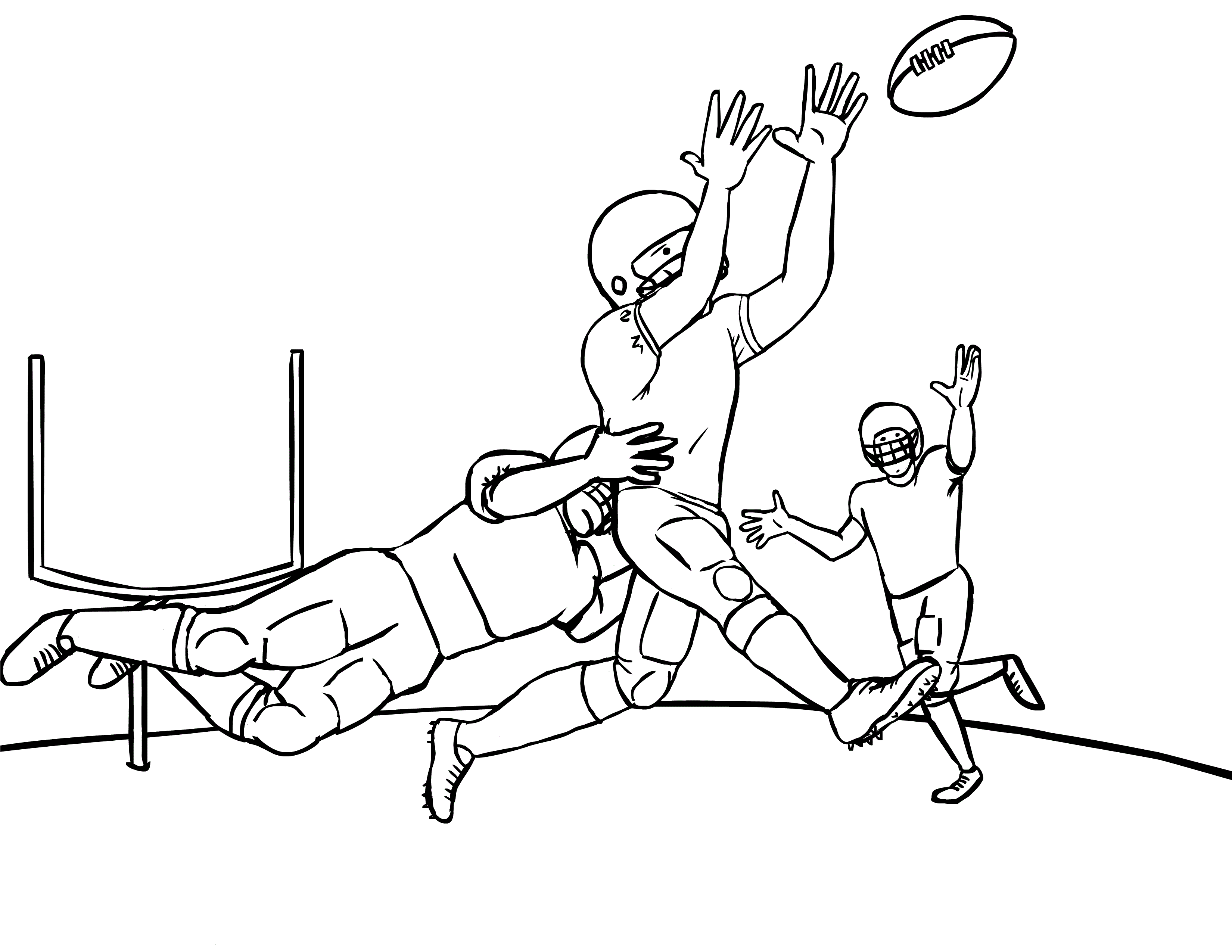 Free Printable Football Coloring Pages For Kids Best Coloring Pages For Kids