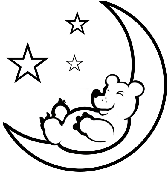 m for moon coloring pages - photo #16