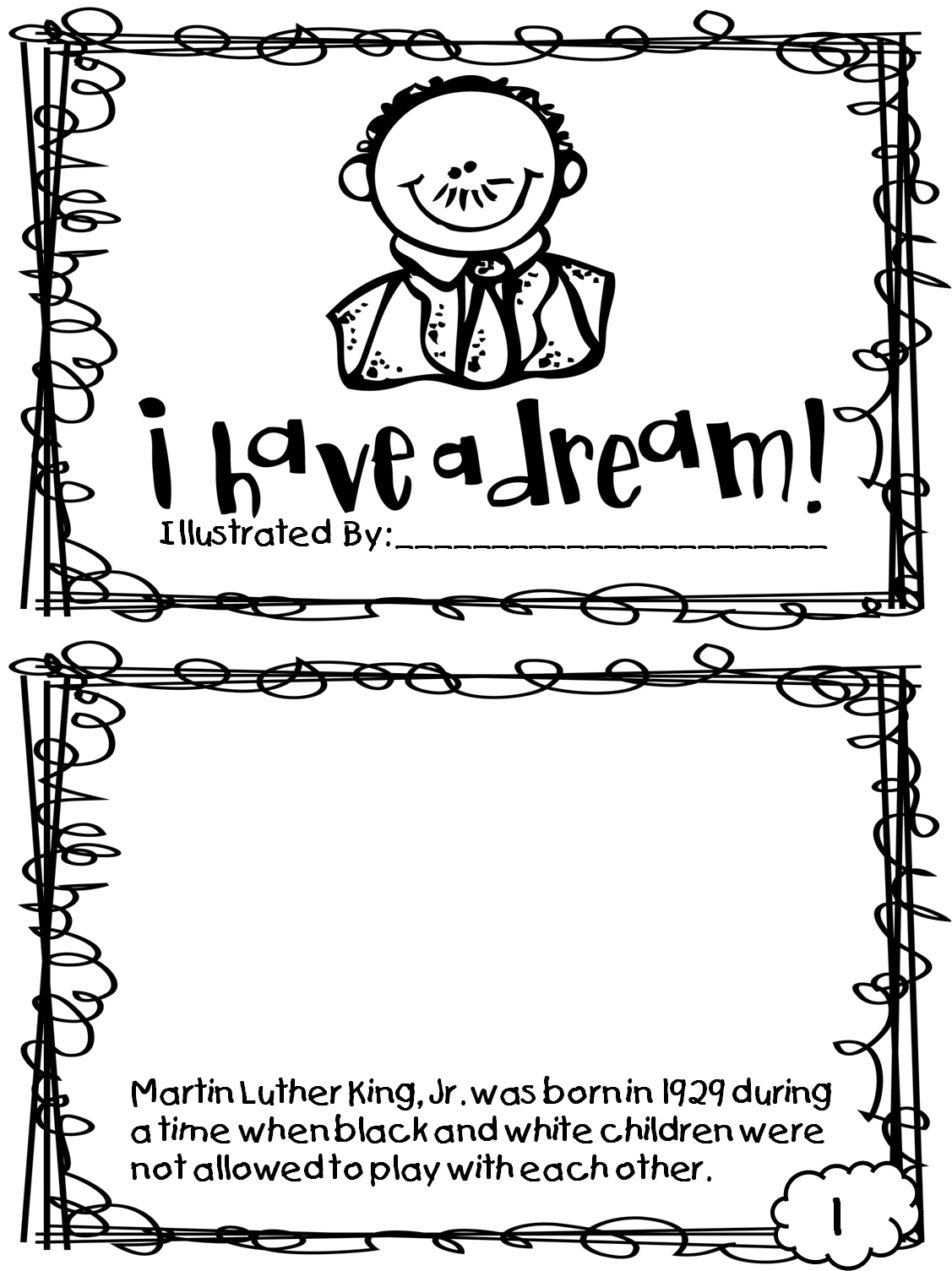 Martin Luther King Jr Worksheets For Kindergarten