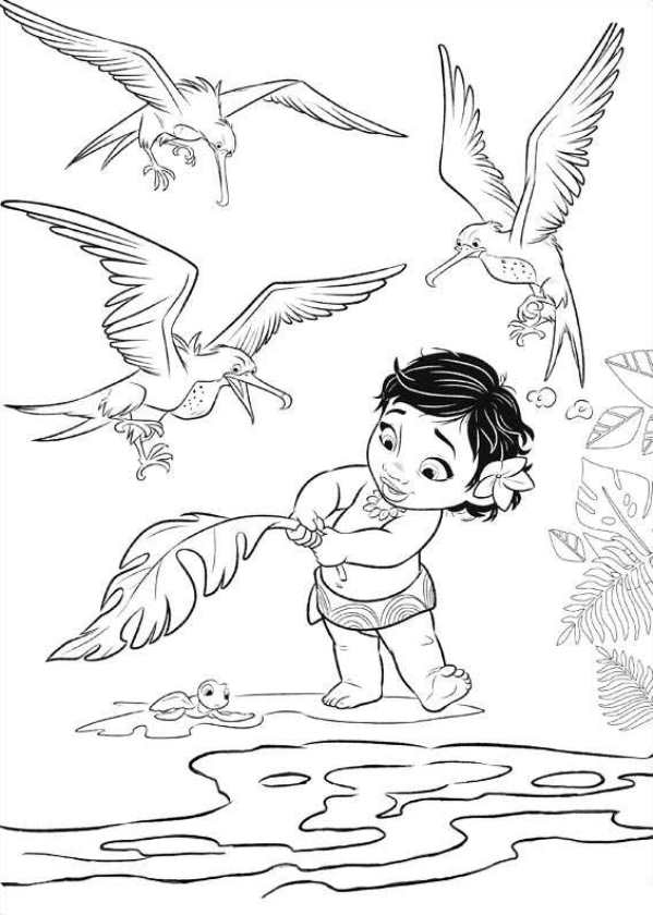 Moana Coloring Pages - Best Coloring Pages For Kids