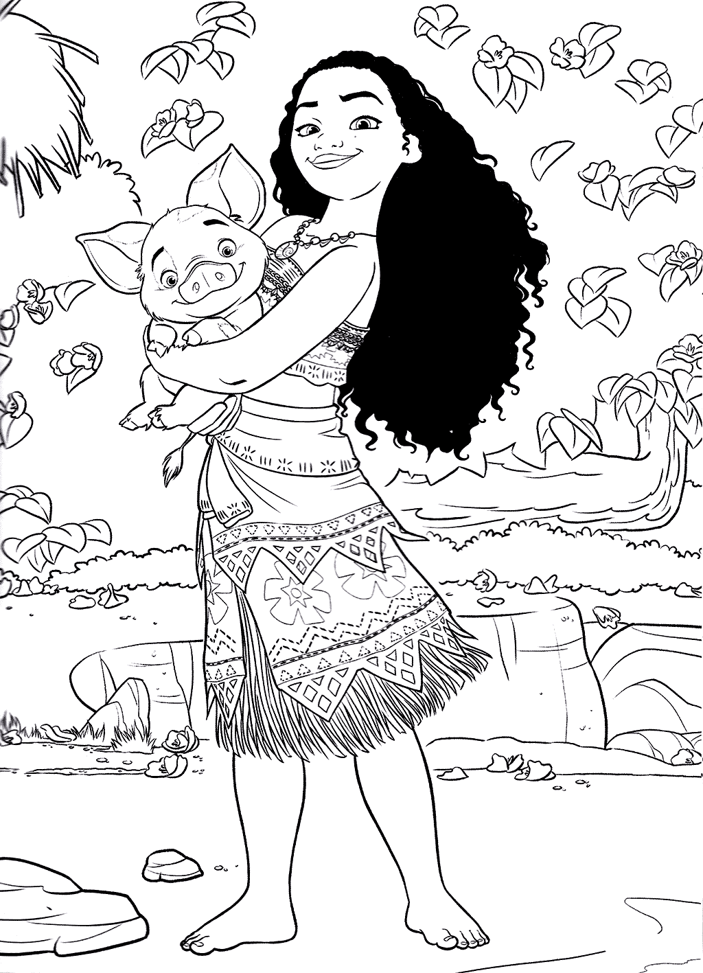 25 Of The Best Ideas For Kids Coloring Pages Moana Home Family 