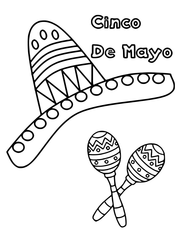 Cinco de Mayo Coloring Pages - Best Coloring Pages For Kids
