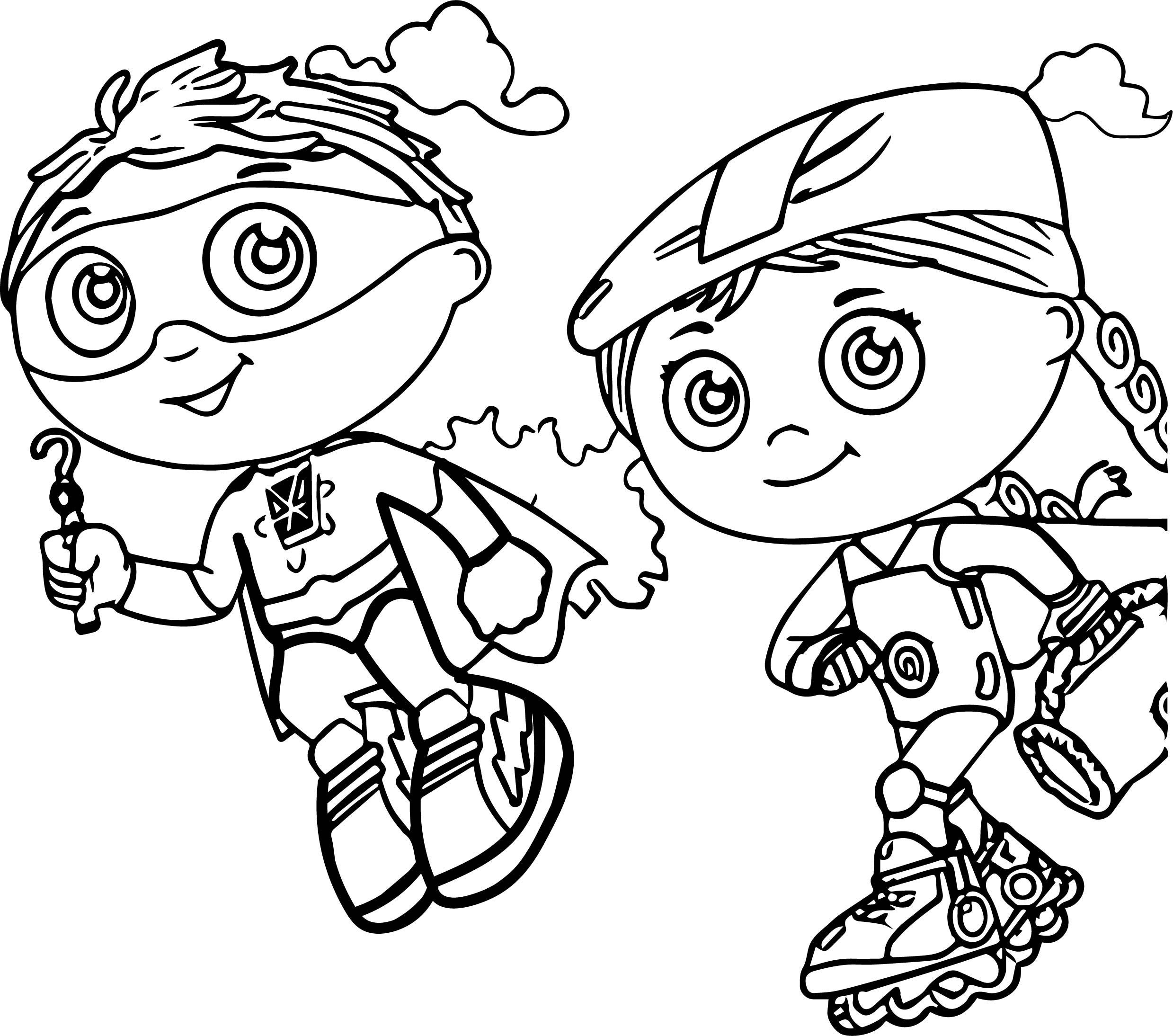 Super Why Coloring Pages Best Coloring Pages For Kids