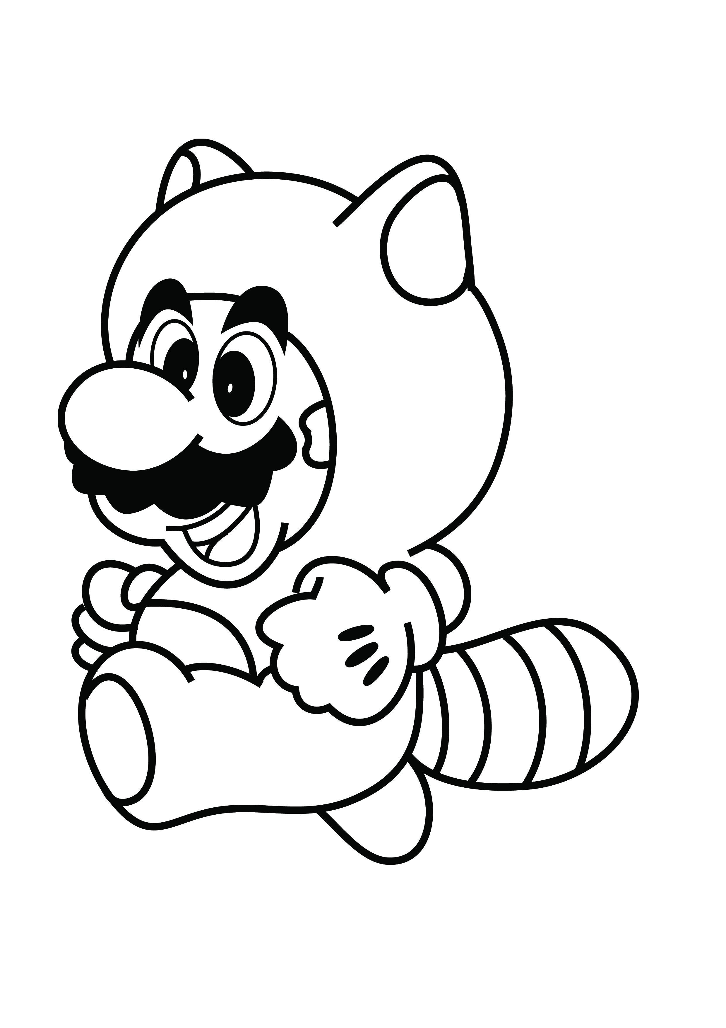 627 Animal Mario Coloring Pages Online Free with Animal character