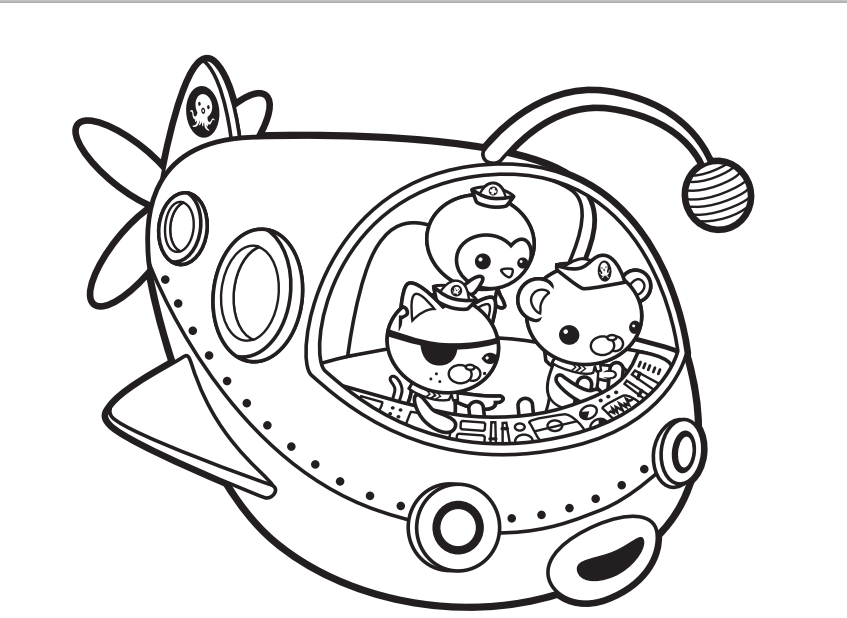 Octonauts Coloring Pages Best Coloring Pages For Kids