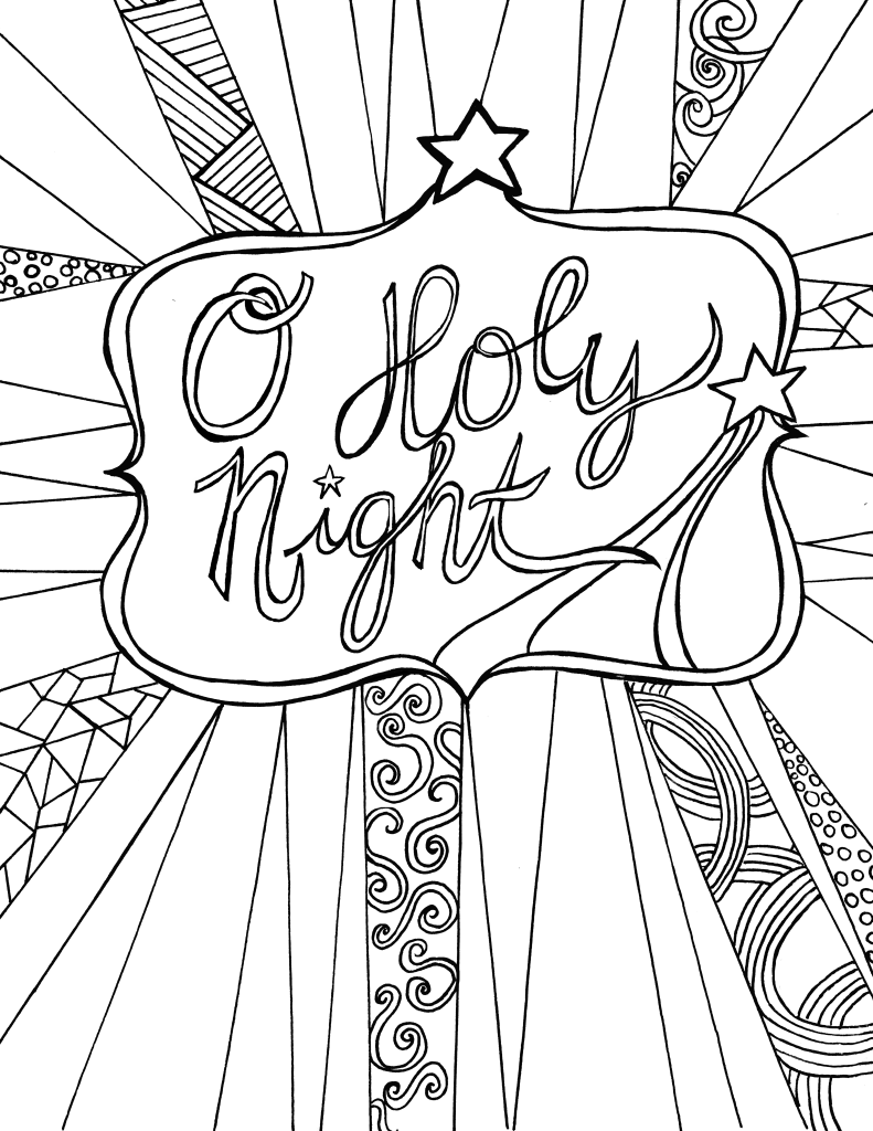 Christmas Coloring Pages for Adults - Best Coloring Pages For Kids