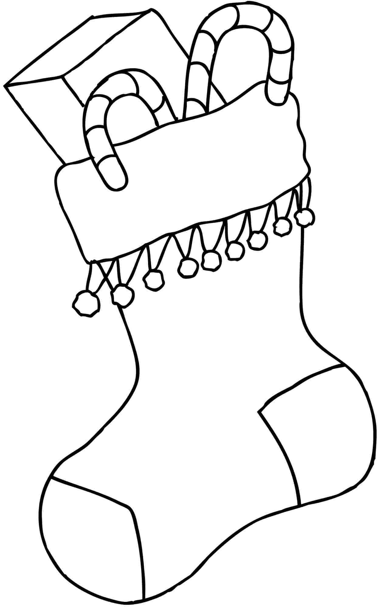 Christmas Stocking Coloring Pages - Best Coloring Pages ...