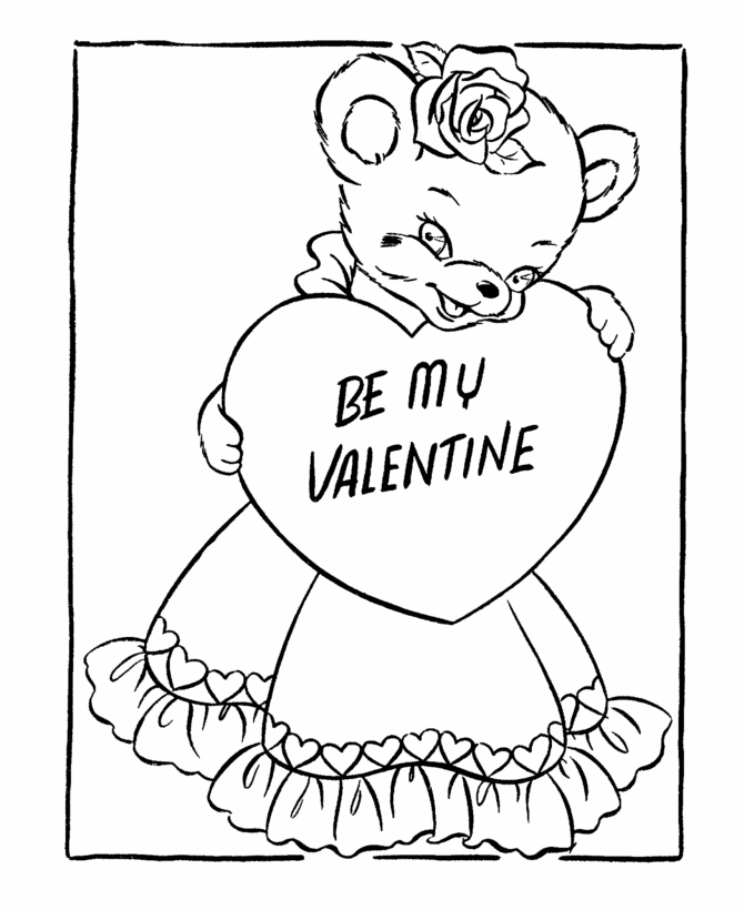 Valentines Day Coloring Pages Best Coloring Pages For Kids