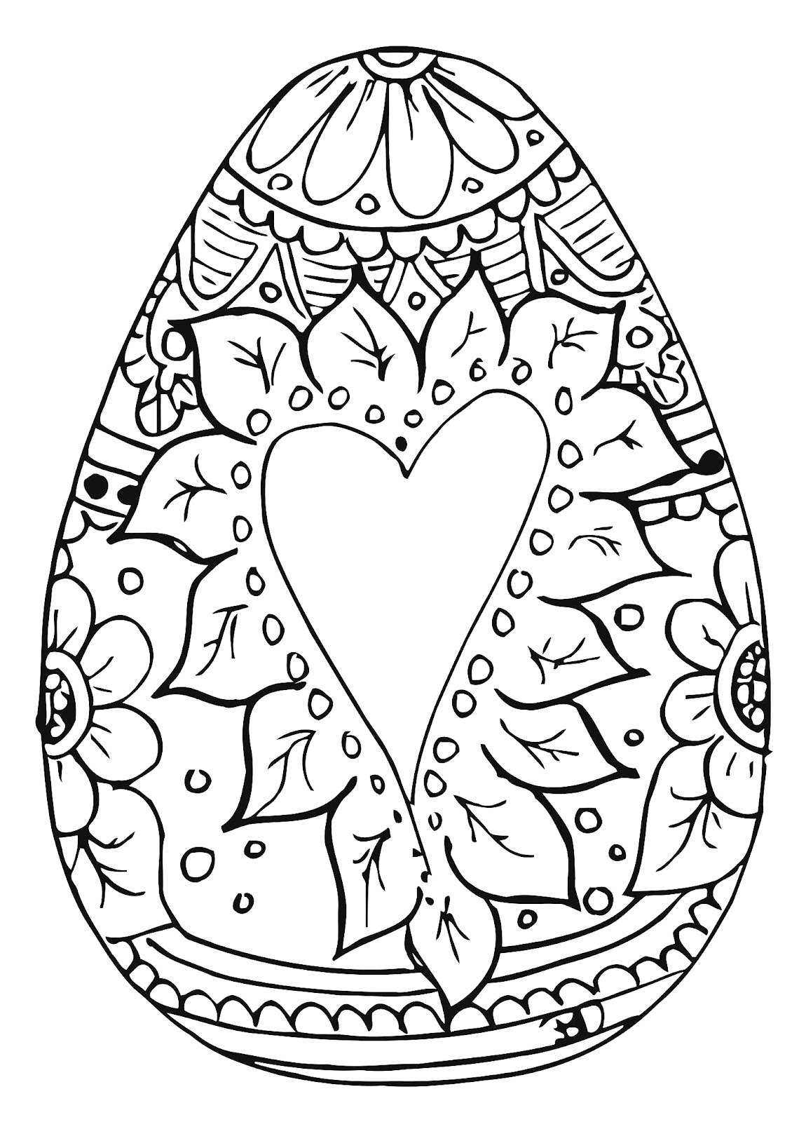 780 Cartoon Primary Easter Coloring Pages with Printable