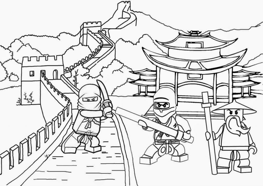 Lego Ninjago Coloring Pages Best Coloring Pages For Kids