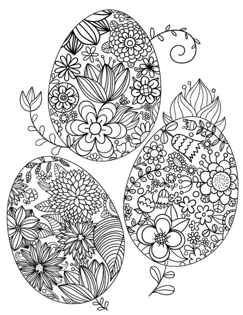 Easter Coloring Pages For Adults Best Coloring Pages For Kids